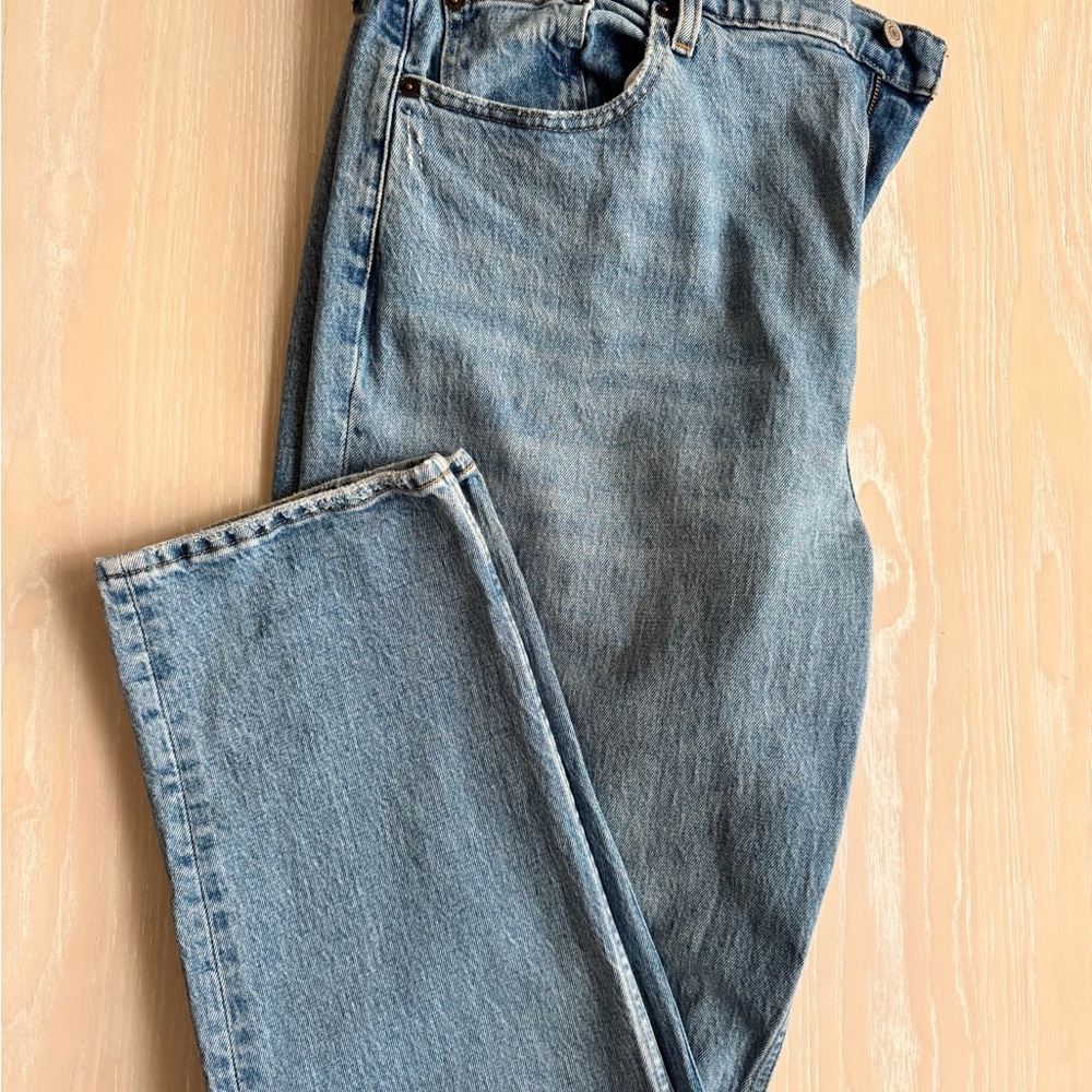 Abercrombie & Fitch Light Blue Straight Jeans